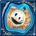 Pandas Pride Bronze YOUTH Award 2001